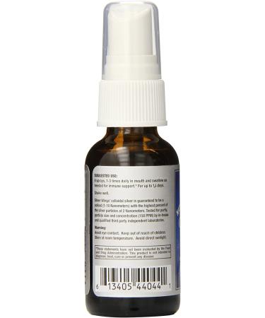 Natural Path Silver Wings Colloidal Silver Throat Spray 150 PPM - 1 fl oz Herbal Tincture - Buy Online on GoSupps.com