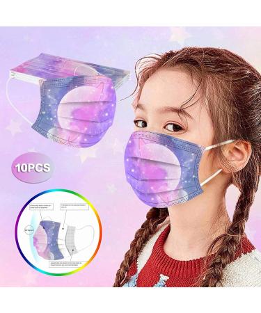 50pc Kids Disposable_Mask 3 Ply Kids Face_Masks for Protection Anti Dust Face Mouth Filter Tools for Children School - Buy Online on GoSupps.com