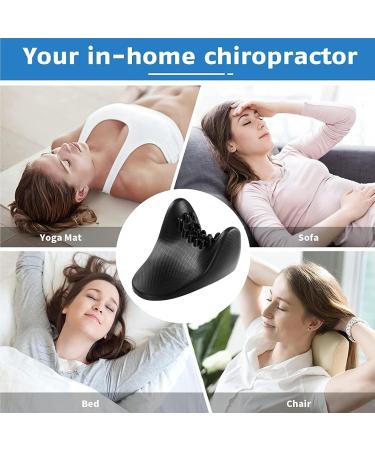 Neck Stretcher | Ergonomic Cervical Spine Stretcher for Neck Support | Comfortable Neck and Shoulder Relaxer Reusable Cervical Neck Traction Device for Sleeping - Buy Online on GoSupps.com