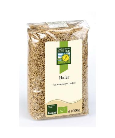 Bohlsener M hle Organic Oats (1 x 1 kg) 1 kg (1 pack) - Buy Online on GoSupps.com