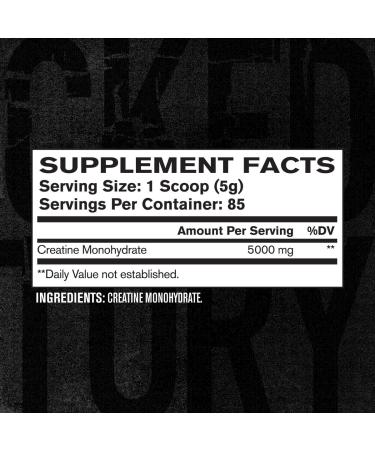 Jacked Factory Nitrosurge Build Pre Workout with Creatine for Muscle Building (30 Servings Arctic White) & Creatine Monohydrate Powder for Muscle Growth & Increased Strength (85 Servings Unflavored) - Buy Online on GoSupps.com
