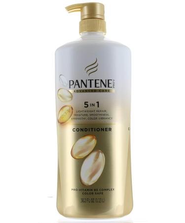 Pantene Advanced Care 5-in-1 Shampoo & Conditioner Set - Moisture, Strength, Smoothness - Pro-Vitamin B5 Complex - 38.2 FL/OZ Each - Buy Online on GoSupps.com