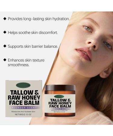 Avocado Honey Moisturizing Balm For Face & Body - Daily Hydrating Cream To Lock In Moisture Nourish & Soften Skin - Buy Online on GoSupps.com