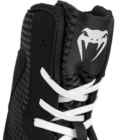 Venum Unisex Contender Boxing Shoes - Black & White Size 45 EU | International Shipping Available - Buy Online on GoSupps.com