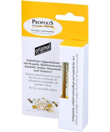 Organic Propolis Lip Balm Tube - Hydrating & Soothing | International Shipping Available - Buy Online on GoSupps.com
