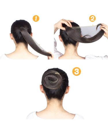 24PCS Blonde Hair Net WeKen Individual Package 20 Inches Invisible Elastic Edge Mesh Bun Nets for Food Service, Ballet, Sleeping, Women, and Wigs - Buy Online on GoSupps.com