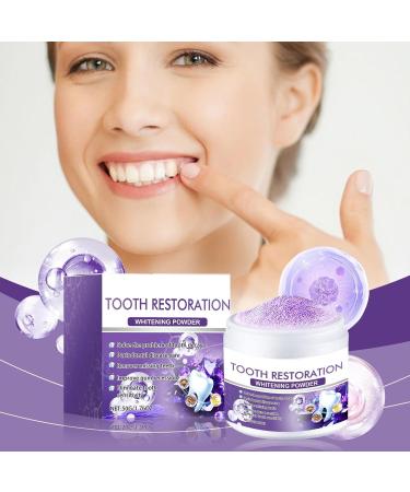  Esncddym Teeth Restoration Mineral Powder 2PCS Teeth Whitening Powder Mineral Tooth Powder Restoration Mineral Powder Effectively Strengthens Teeth And Gums Protect Gums And Breath - Buy Online on GoSupps.com