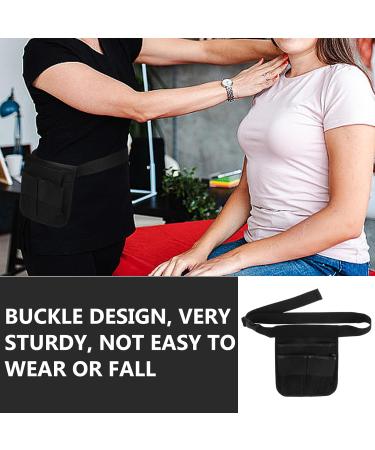 Iplusmile Massage Oil Bottle Pocket - Convenient Oil Holster & Organizer for Massage Accessories - Black 24x21x5 cm - Buy Online on GoSupps.com