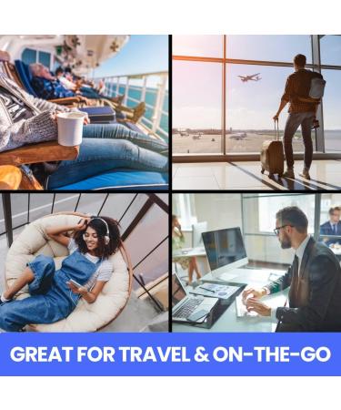 Travel Medicine Kit - 16 TSA-Approved Packets | Ibuprofen Bismol Antacids | Real Vitamins - Buy Online on GoSupps.com