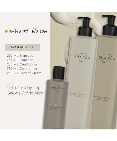 ERA TUA Embraced Blossom Shower Cream | Dutch Made & Formulated | Natural Vegan Paraben Free & Cruelty Free | Moisturizing Body Wash for All Skin Types | Orange Blossom & Jasmine Scent | 200 ml - Buy Online on GoSupps.com