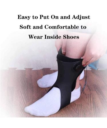 Buy SFKLYU Drop Foot Orthosis & Ankle Brace for Sprains | Support for Volleyball Basketball & More - XL Style B Left - Buy Online on GoSupps.com
