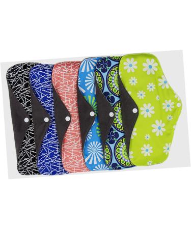 Bamboo Reusable Feminine Cloth Pads - Eco-Friendly Menstrual Napkin for Women - M11 - 1 Count - Buy Online on GoSupps.com
