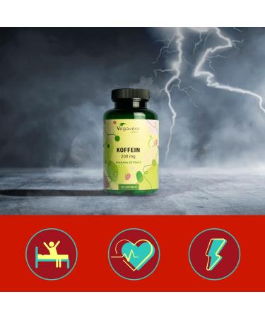 At 9090 mg | With 200 mg of NATURAL Caffeine | Energy + Focus | Unique: No Additives & Natural | Prolonged Energizing Effect | 120 Vegan Capsules | Vegavero  - Buy Online on GoSupps.com