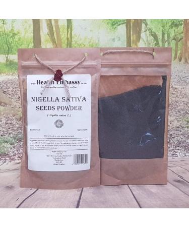 Health Embassy Nigella Sativa Seeds Powder 200g - Black Seed Cumin Powder - Buy Online on GoSupps.com