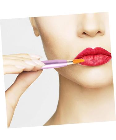 FOMIYES Retractable Lip Brush - 10 Pcs Metal Shell Lip Balm & Lipstick Applicator - Travel-Friendly Aluminum Alloy Makeup Tool - Buy Online on GoSupps.com