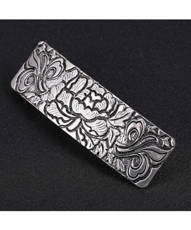 Buy Pack of 5 Vintage Nordic Hair Clips - Celtic Carved Large Clips for Women | International Shipping Available - Buy Online on GoSupps.com