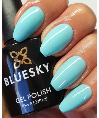 Bluesky Gel Polish AQUA GREEN MINT WATER GAMES SUMMER PARTY Nail NEW 2020 UV LED Soak Off 10ml