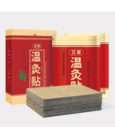 Box Warm Moxibustion Patch Moxibustion Patch Moxa Grass Patch Suitable for Symptoms Such As Cervical Shoulder and Neck Knee Pain and Discomfort - Buy Online on GoSupps.com