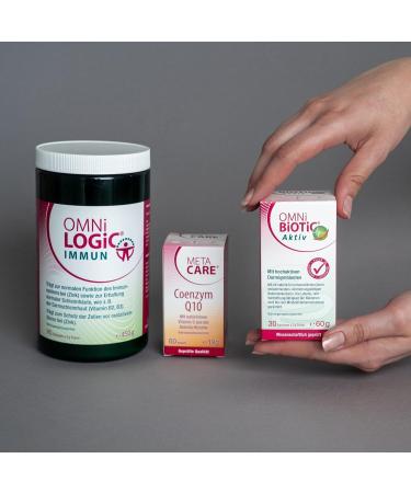 OMNi LOGiC IMMUN - 90 Portions (450g) - Vegan Gluten-Free & Lactose-Free Fiber Powder with Acacia Fiber Extract - Boost Your Immunity! - Buy Online on GoSupps.com