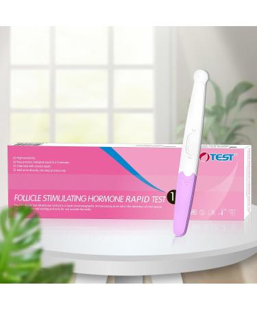 ECOTEST Follicle Stimulating Hormone (FSH) Rapid Test - Self-Test for Women 1 Piece - Accurate & Fast Results - Buy Online on GoSupps.com