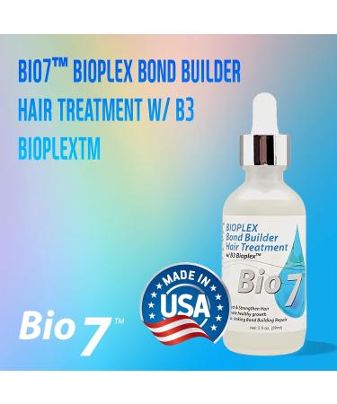 BIO7 Bioplex Bond Builder Hair Treatment w/ B3 2 Fl Oz | Protect & Strengthen Hair Repair Damage Buy Online Global Shipping - Buy Online on GoSupps.com