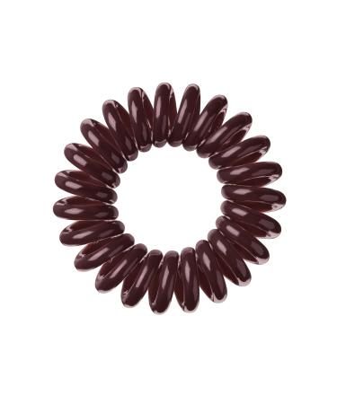 Invisibobble "hair ties" in chocolate brown 6 pieces