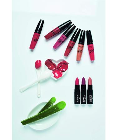 Sante Natural Cosmetics Lip Lacquer Lip Gloss 03 Stubborn Plum - Intense Color & Moisture 10ml - Buy Online - Buy Online on GoSupps.com