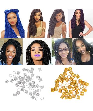 50pcs Braiding Beads for Hair Extensions - Gold Beads Pack for International Shipping - Buy Online on GoSupps.com