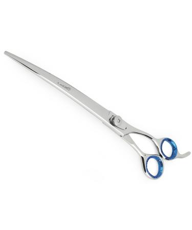 Laazar Pro Shears, Curved Pet Grooming Shear, 9" Scissors