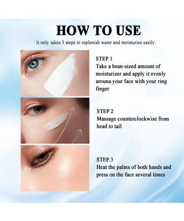 5 in 1 Moisturiser Face Women 24-Hours Hydration Anti Wrinkle Face Cream Anti Redness Cream for Face Anti Aging Face Cream with Vitamin C Nicotinamide Spot Cream Fast-Absorbing &Non-Greasy Formula - Buy Online on GoSupps.com