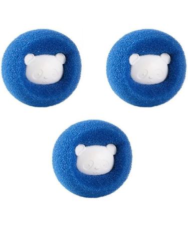 6-Pack Laundry Ball decontamination Hair Clip Hair Remover Clothes Filter Ball Reusable Cleaning Ball Cleaning Hair Adhesive 6blue - Buy Online on GoSupps.com