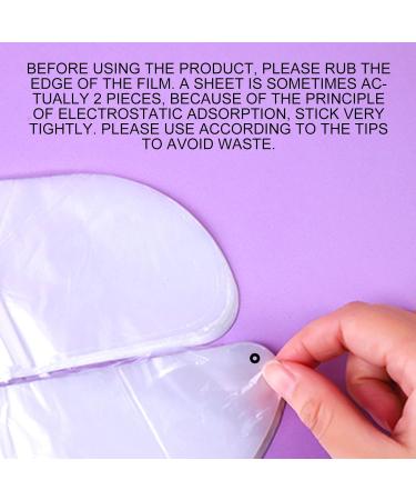 Beauty Plastic Neck Mask 200 Pieces Plastic Neck Mask Disposable Neck Mask Transparent Beauty DIY Moisturizing Sealing Film - Buy Online on GoSupps.com
