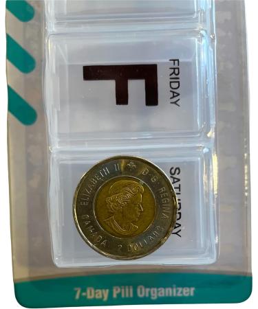 Seven Day Pill Organizer - Clear RX Labeled Vitamin & Prescription Holder for Easy Daily Use | International Shipping - Buy Online on GoSupps.com