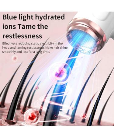 High Speed Hair Dryer USB Rechargeable Cordless Blow Dryer with 15000mAh Battery 200W Hot Cold Blow Dryer for Travel Dormitory (US Plug) US Plug White - Buy Online on GoSupps.com