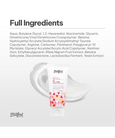 Millford AC Oil-Free Hydrating Jelly 2.7Oz 80ml Oil Free Facial Moisturizer for Acne-Prone Skin Niacinamide 2% Unscented Mild Soothing Cream Non Greasy Moisturizer Korean Skincare - Buy Online on GoSupps.com