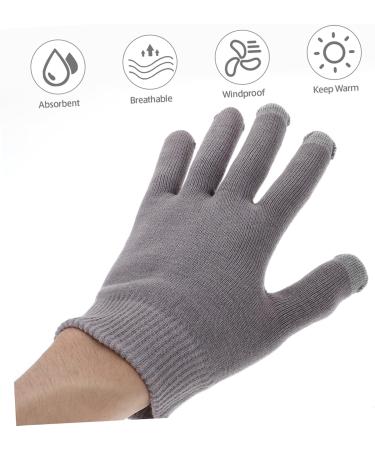 FOMIYES 1 Pair Pink Gloves Overnight Spa Gloves Moisturizing Gloves Overnight Moisturizing Gloves for Women Gel Hand Lotion 21x14cm Grey - Buy Online on GoSupps.com