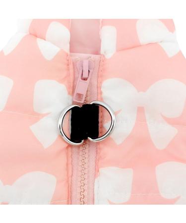 Smalllee Lucky Store Waterproof Dog Jacket & Coat for Small Dogs Winter Apparel for Chihuahuas & Shih Tzus (Mini-L Pink) - Buy Online on GoSupps.com