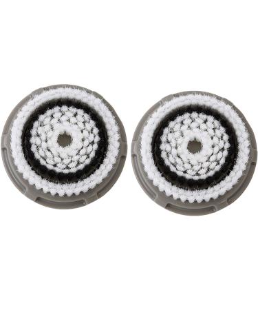 Facial Cleansing Brush Head Replacement Facial Cleansing Brush Head Normal Facial Brush Heads for Acne Prone Clogged Enlarged Pore Skins (2Pack/Grey) - Buy Online on GoSupps.com