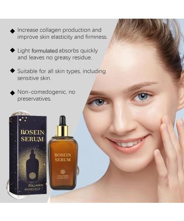 Boswellia Wrinkle Resistant Essence 100ml Bosein Collagen Anti-Wrinkle Essence Milk Hyaluronic Acid Anti-Aging Face Serum Smoothing and Moisturizing for All Skin Types (2pcs) - Buy Online on GoSupps.com
