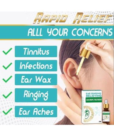 Dr.Clear Organic Ear Drops - Relieve Earache Pain & Wax - 3 Pieces for Safe Swimming Care - Buy Online on GoSupps.com