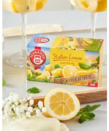  DEKOND TEEKANNE - Italian Lemon (new edition) - Fruit teas with lemon and honey - 6 x 20 tea bags - Buy Online on GoSupps.com