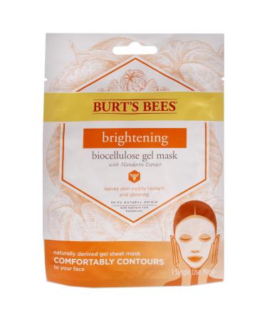 Burt's Bees Brightening Biocellulose Gel Face Mask Mandarin