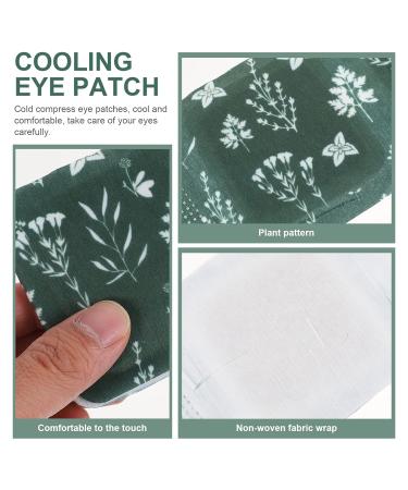 Healifty 5Pcs Chinese Medicine Wormwood Steam Eye Masks - Relieve Eye Fatigue and Puffy Eyes with Moist Heating Pads (Green) - Buy Online on GoSupps.com