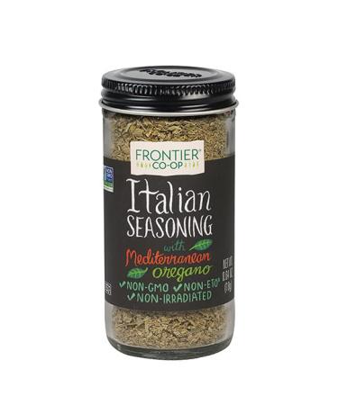 Frontier Salt-Free Italian Seasoning Blend - 0.64 oz | Natural Flavor Enhancer - Buy Online on GoSupps.com
