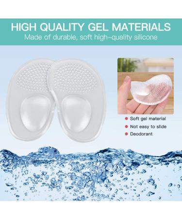 MauSong Women's Metatarsal Pads - 3 Pairs High Heel Foot Cushions for Foot Discomfort - Buy Online on GoSupps.com