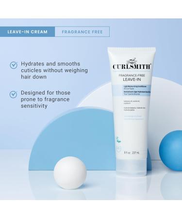 Curlsmith Fragrance-Free Leave-In Conditioner - Cr me hydratante l g re sans rin age test e dermatologiquement id ale pour tous types de boucles - Buy Online on GoSupps.com