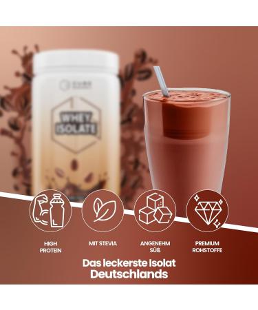 Cube Energy Whey Isolate 908g - Coffee Flavor | 25g Protein per Serving | Premium German Protein Powder | 30 Portions per Can - Buy Online on GoSupps.com