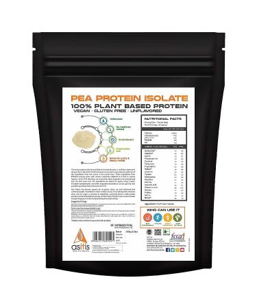AS-IT-IS Nutrition Pea Protein Isolate - Vegan Plant Protein for Meal Supplementation | Gluten-Free Easy to Digest No Preservatives (1000g/35.2oz - Buy Online on GoSupps.com