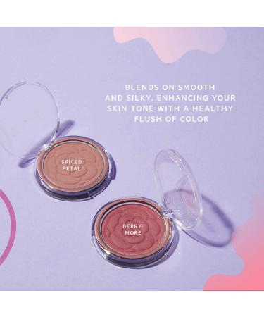 Flower Beauty Flower Pots Powder Blush - Smooth & Silky Skin Tone Enhancing Soft Satin Finish Makeup (Wild Rose) - Warm Wildrose - 1 Count - Buy Online on GoSupps.com