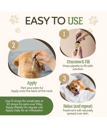 Flea and Tick Treatment for Dogs | All-Natural Formula | Easy Spot-On Application - Buy Online on GoSupps.com
